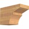 Ekena Millwork Monterey Smooth Rafter Tail, Western Red Cedar, 5 1/2"W x 8"H x 12"L RFT06X08X12MON00SWR - alternate 1